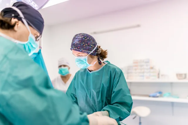 Team der plastischen Chirurgie